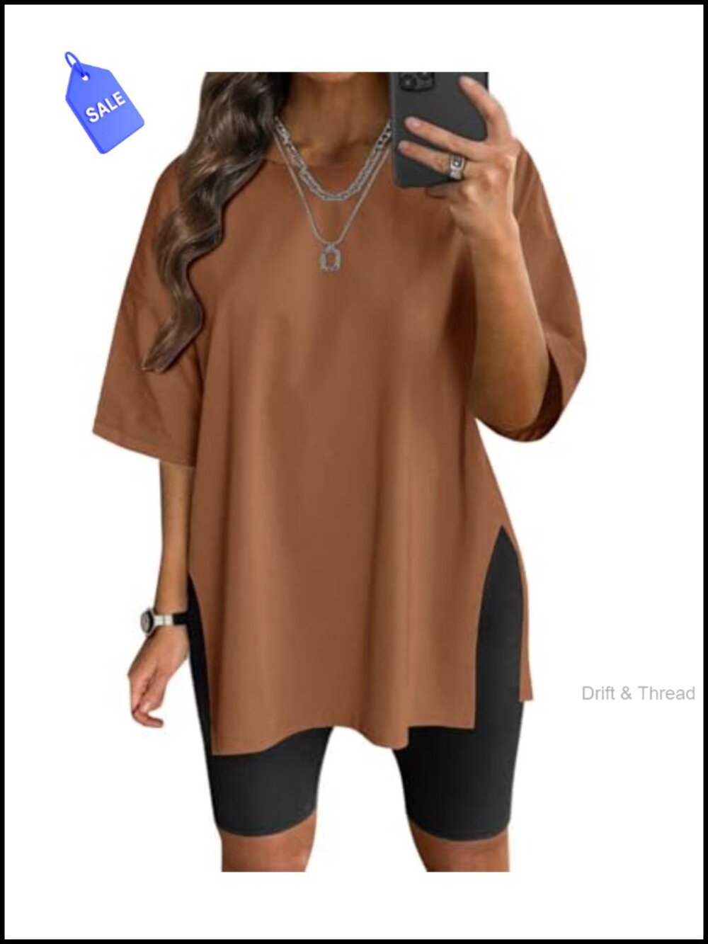Plus Size Oversized Cotton T Shirt Loose Fit Short Sleeve Workout Tunic Top